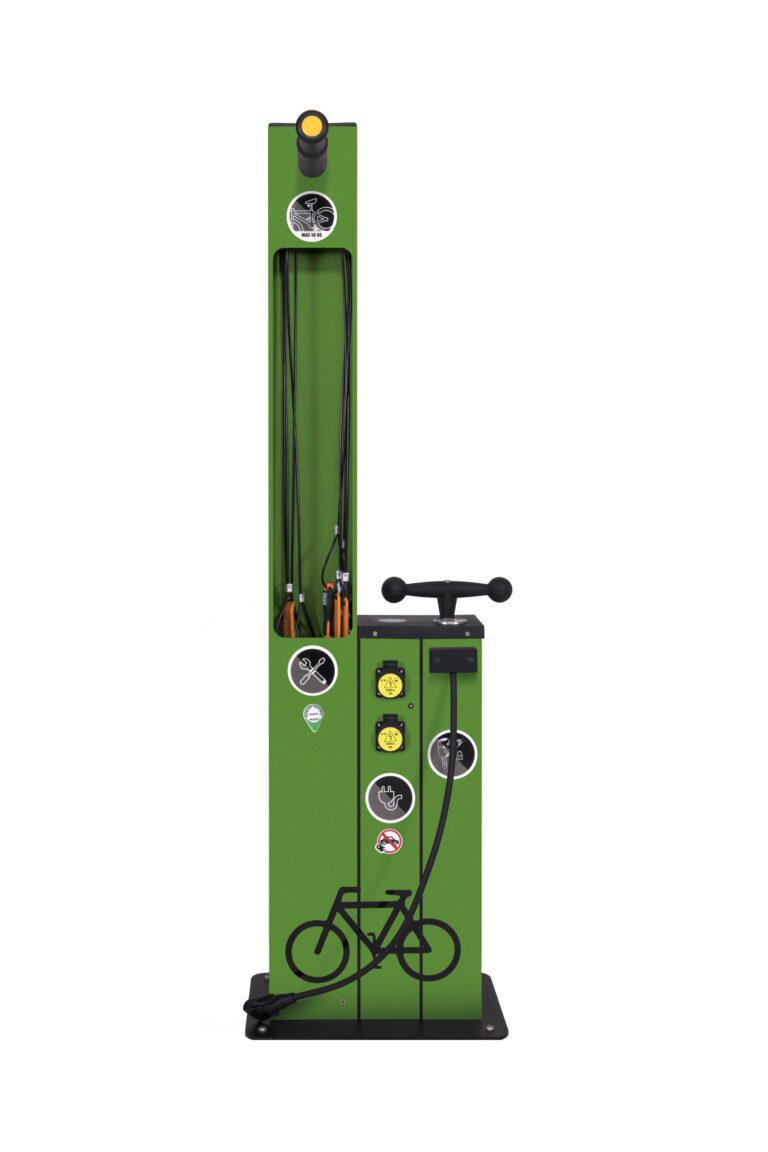 Modello base, 2 prese schuko, senza porta bici --- Basic model, 2 Schuko sockets, without side bike racks